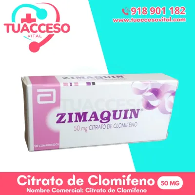 Imagen de Citrato de Clomifeno 50 mg