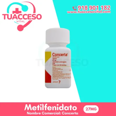 Imagen de Concerta 27 mg