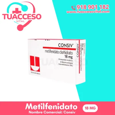 Imagen de Consiv 18 mg
