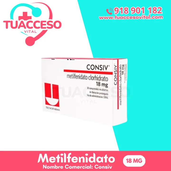 Imagen de Consiv 18 mg