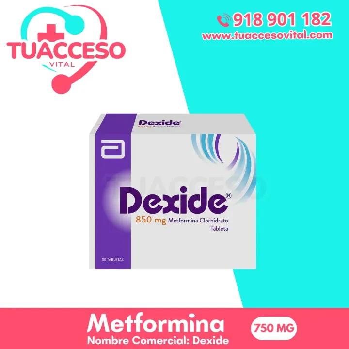 Imagen de Dexide 750 mg