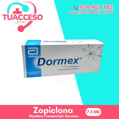 Imagen de Dormex 7.5 Zopiclona