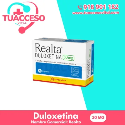 Imagen de Duloxetina 30 mg