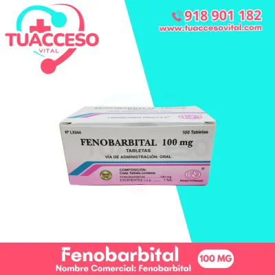 Imagen de Fenobarbital 100 mg