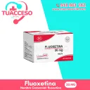 Empaque de Fluoxetina 20 mg
