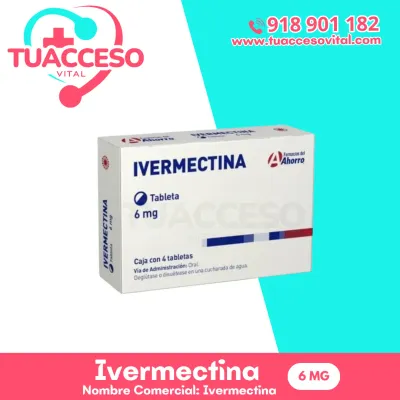 Imagen de Ivermectina 6 mg