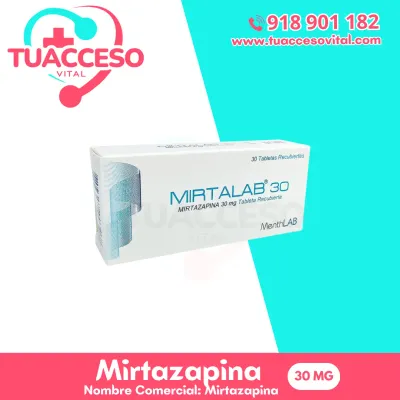 Imagen de Mirtazapina 30 mg