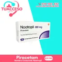 Empaque de Piracetam 800 mg