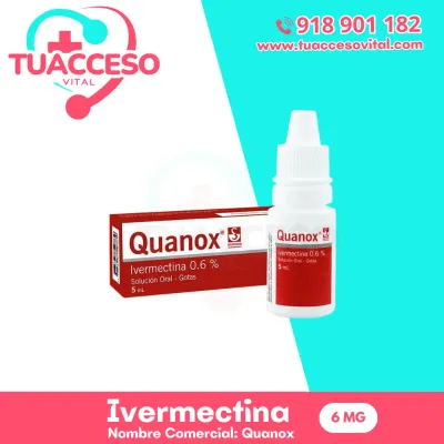 Imagen de Quanox Ivermectina 6 mg