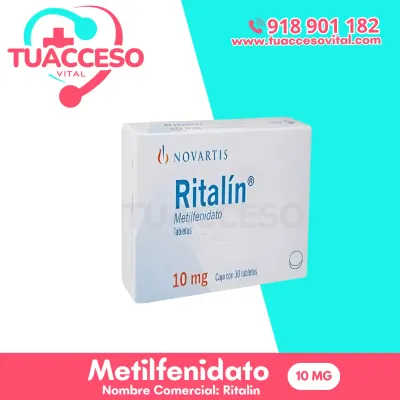 Imagen de Ritalín 10 mg