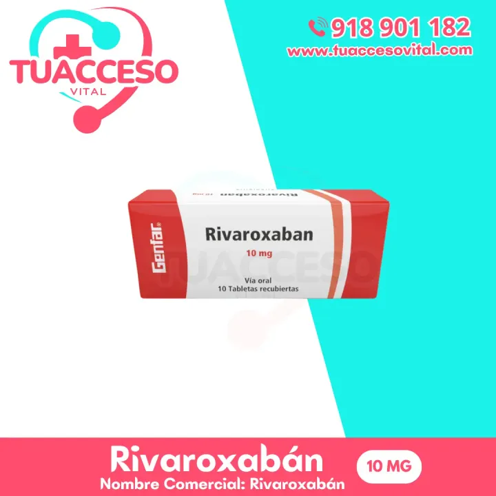 Imagen de Rivaroxabán 20 mg