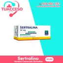 Empaque de Sertralina 50 mg