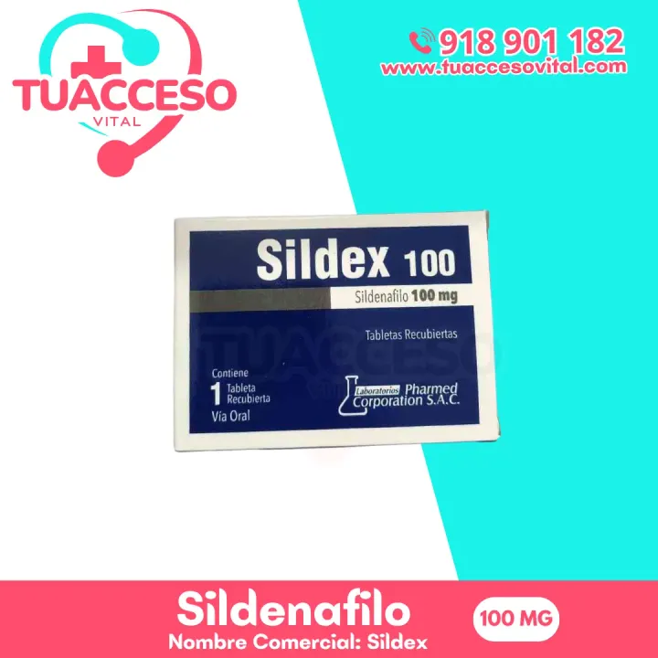 Imagen de Sildenafilo 100 mg