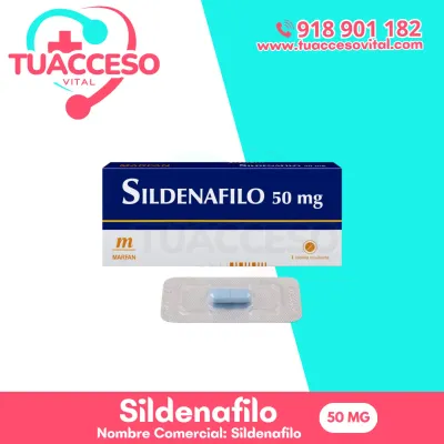 Imagen de Sildenafilo 50 mg