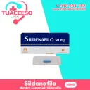 Empaque de Sildenafilo 50 mg