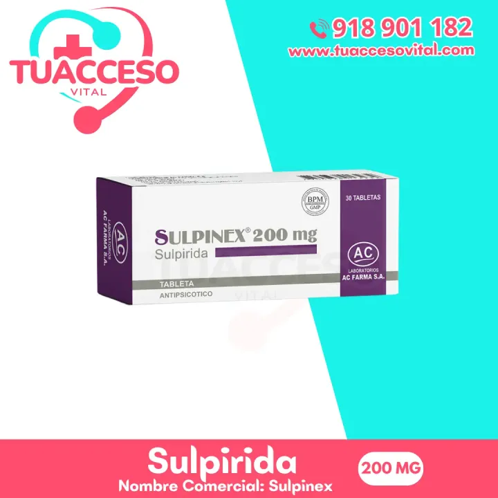 Imagen de Sulpirida 200 mg