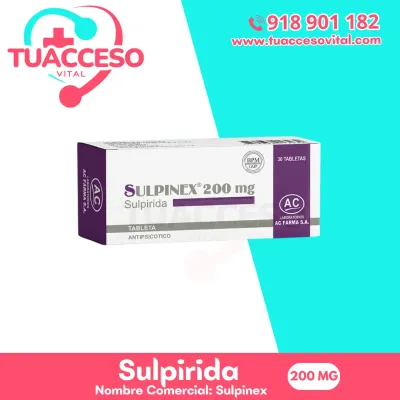 Imagen de Sulpirida 200 mg