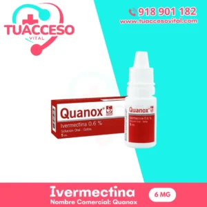 QUANOX IVERMECTINA 6 MG
