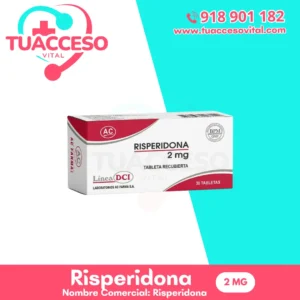RISPERIDONA 2 MG