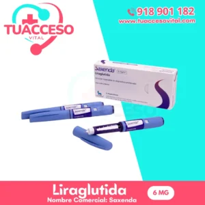 SAXENDA - LIRAGLUTIDA 6 MG/ML
