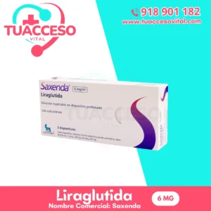 SAXENDA (LIRAGLUTIDA 6 MG/ML)