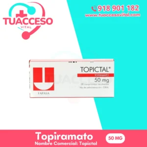 TOPIRAMATO 50 MG