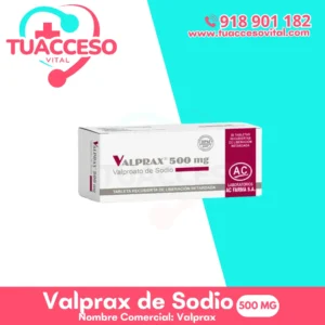 VALPROATO DE SODIO 500 MG